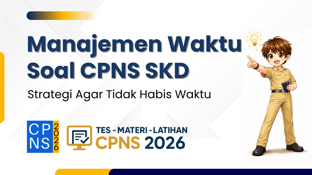 strategi manajemen waktu soal cpns skd
