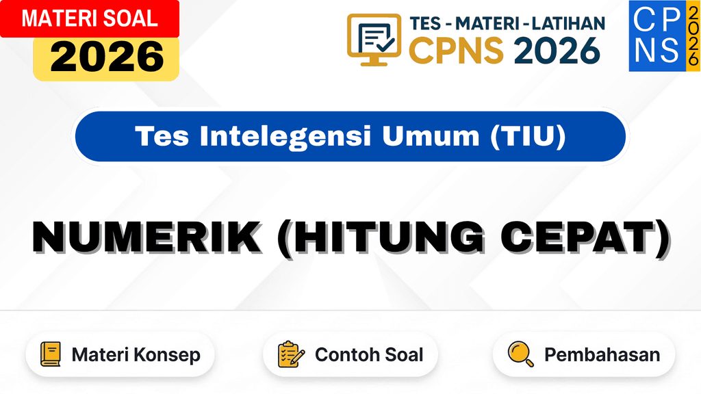 Cover Numerik (Hitung Cepat)