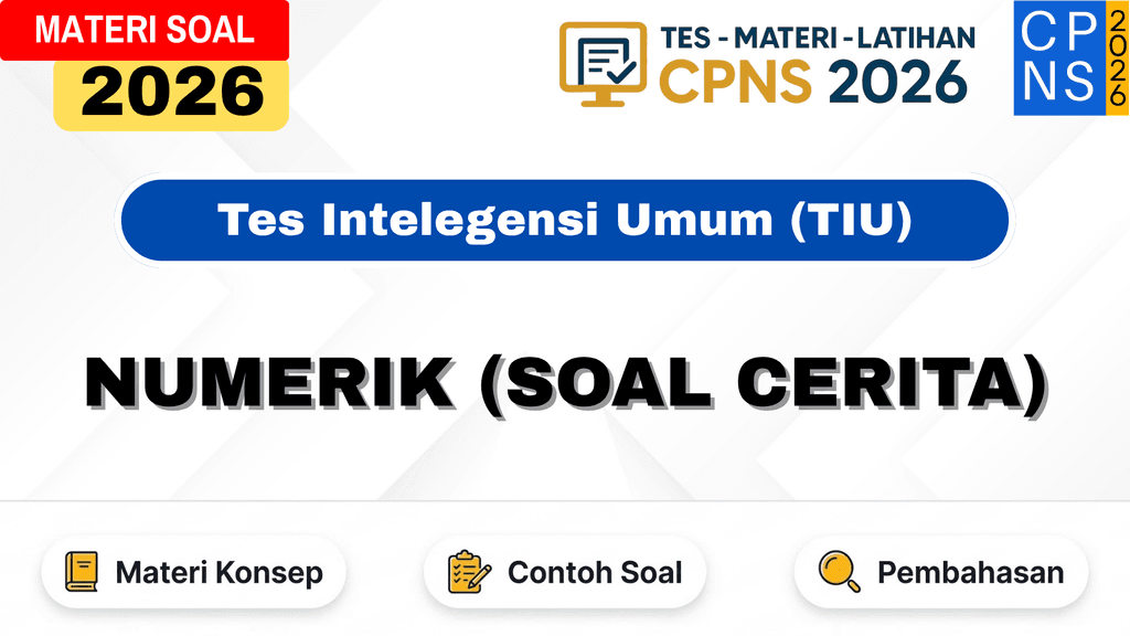 Cover Numerik (Soal Cerita)