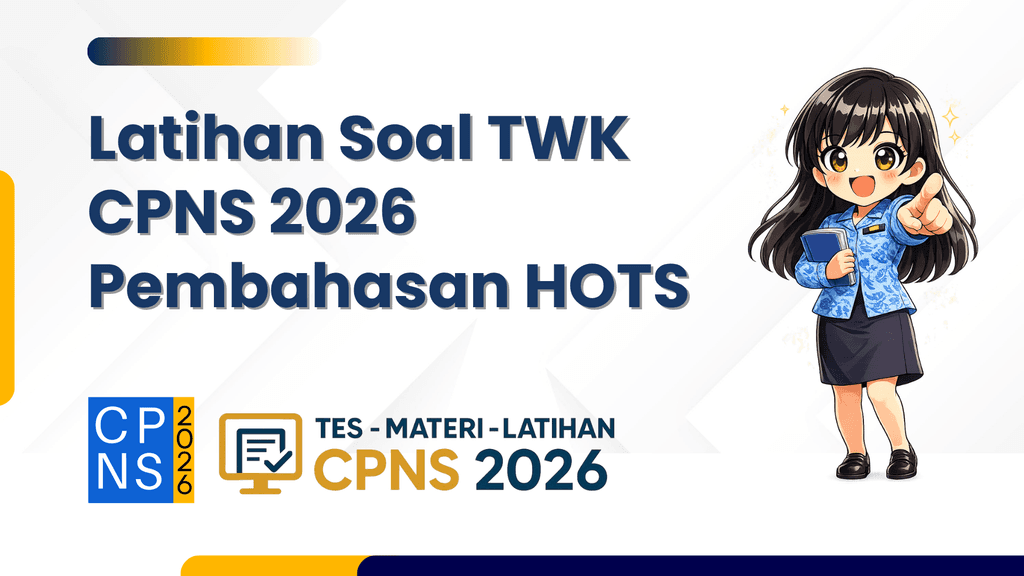 Latihan Soal TWK CPNS 2026 + Pembahasan HOTS