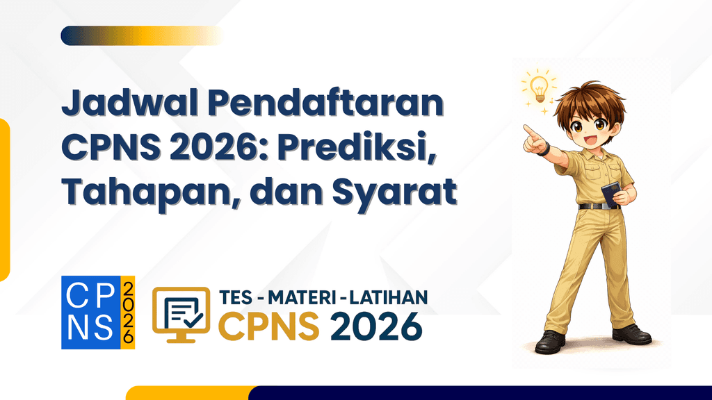 Jadwal Pendaftaran CPNS 2026: Prediksi, Tahapan, dan Syarat