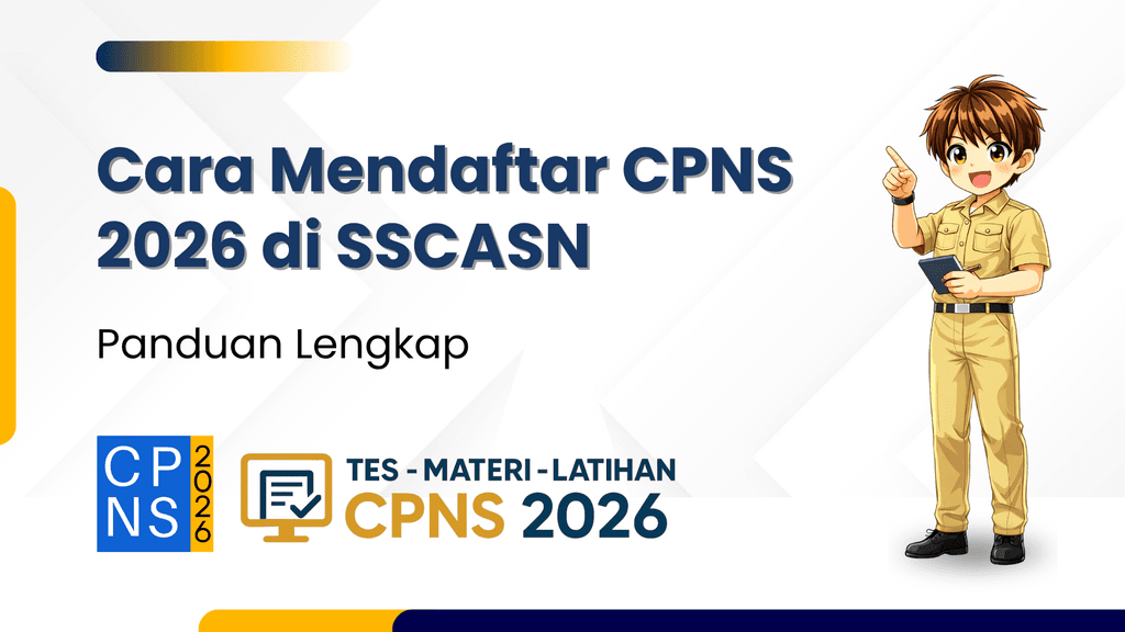 Cara Mendaftar CPNS 2026 di SSCASN: Panduan Lengkap