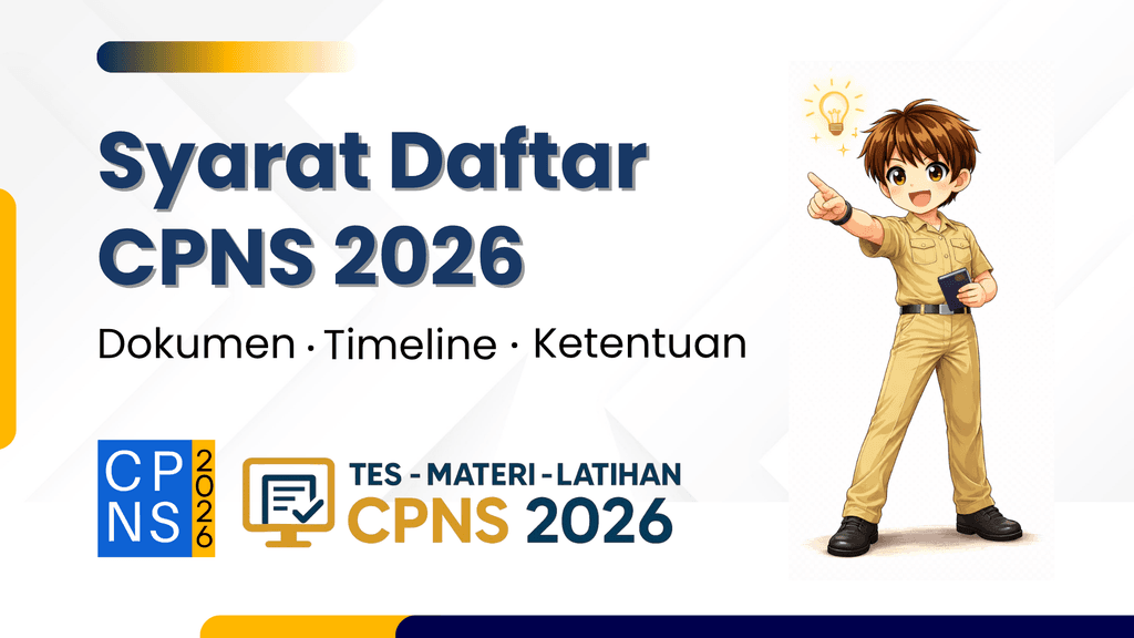 Syarat Daftar CPNS 2026: Dokumen, Timeline, dan Ketentuannya