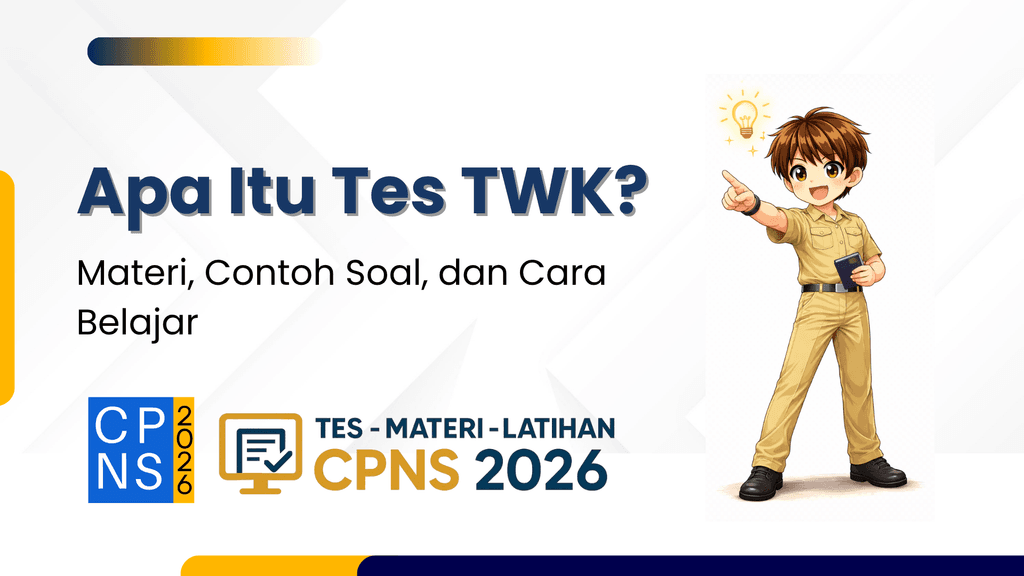 Apa Itu Tes TWK? Ini Materi, Contoh Soal, dan Cara Belajarnya